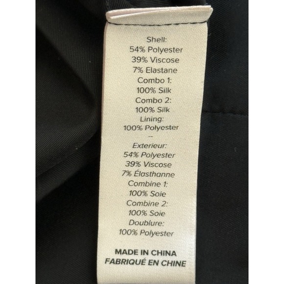 NWT Cinq A Sept Ellette Midi Dress Womens 6 Black Sleeveless Sheath Bustier LBD - Picture 6 of 8